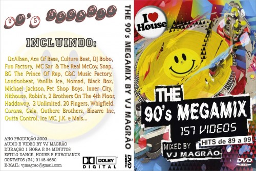 Various Artists - The 90's Megamix (Mixed By Vj Magrão) скачать торрент скачать торрент