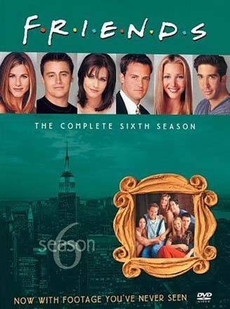 Друзья. 6-й сезон / Friends. 6th season (David Crane, Marta Kauffman) [2000, Комедийный сериал, DVDRip, ENG+RUS] скачать торрент