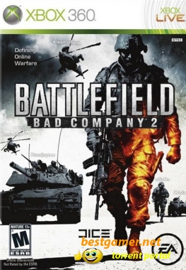 [XBOX360] Battlefield: Bad Company 2 [NTSC] [2010 / English] скачать торрент