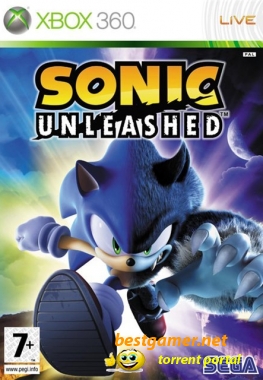 Sonic Unleashed (русская версия)(Xbox 360) скачать торрент