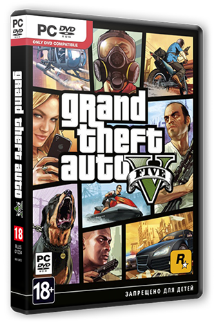 GTA 5 / Grand Theft Auto V [Update 1] (2015/PC/Русский) | RePack от R.G.  Steamgames скачать торрент